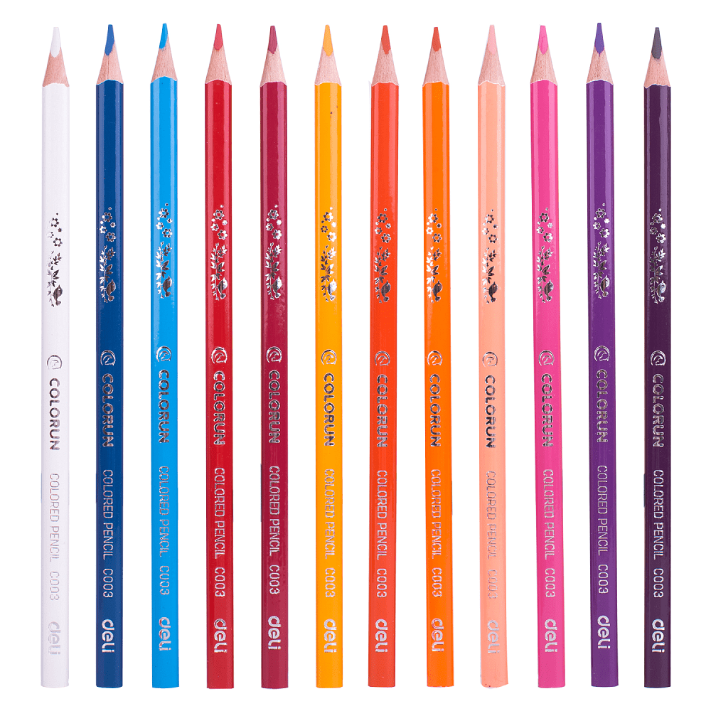 Цветные карандаши "ColoRun", 24 цвета - 2