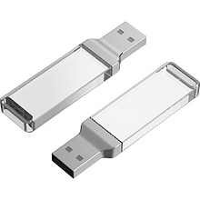 USB Flash накопитель 2.0 16 Gb ZC-005, пластик, металл, синий