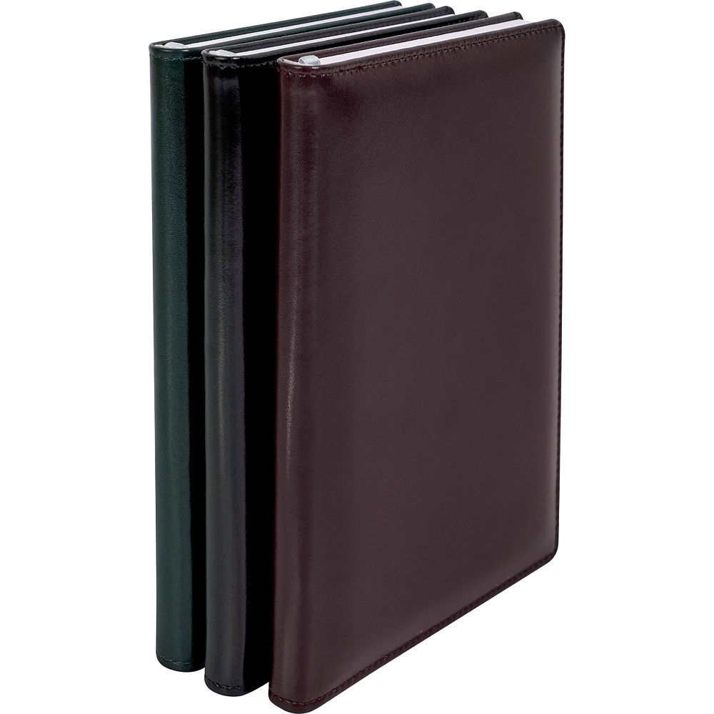 Ежедневник недатированный "Pelle Siena", А5, 272 страницы, бургунди - 12