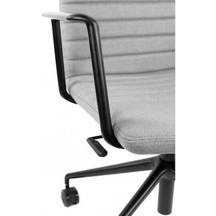 Кресло для персонала EVERPROF Dallas, ткань, серый - 5