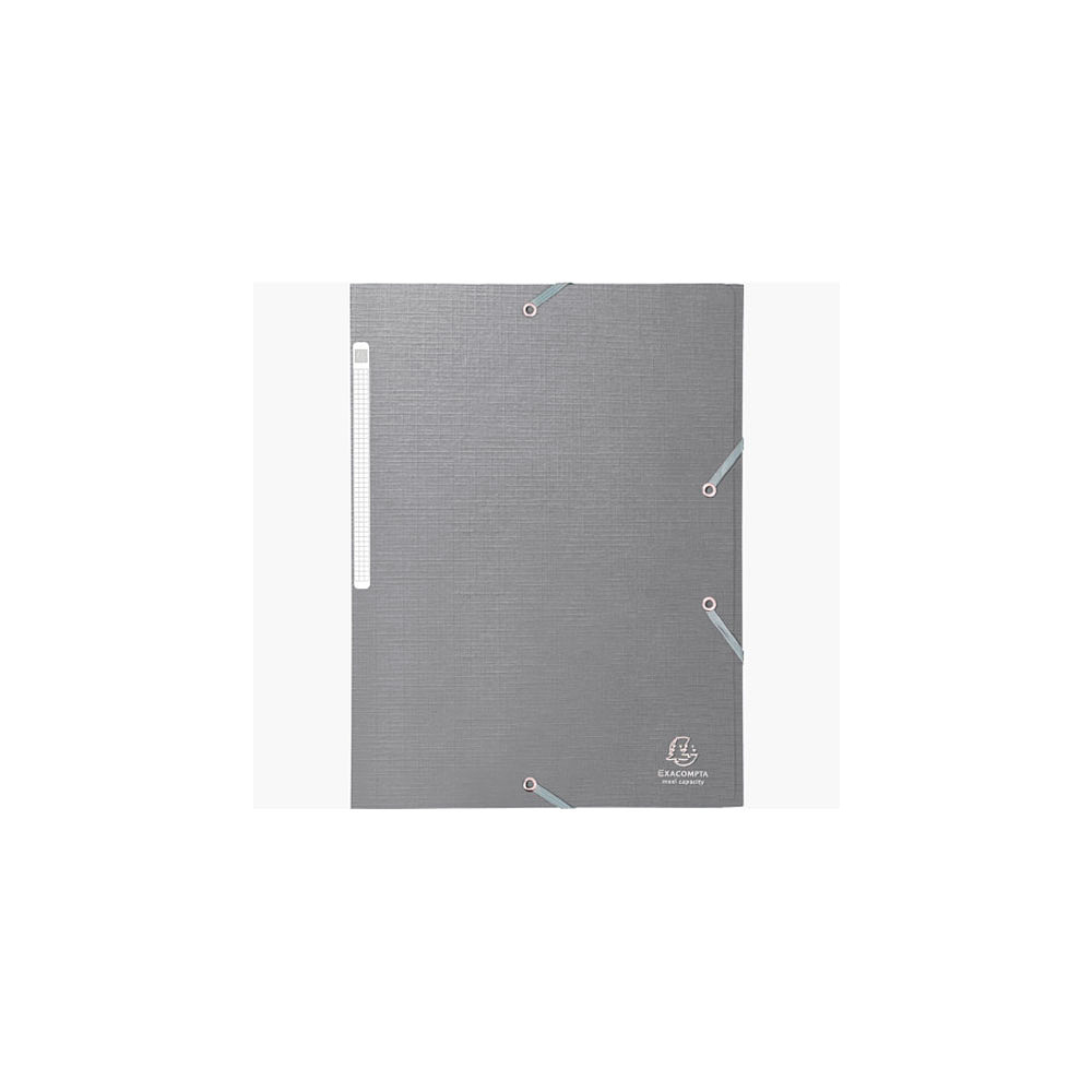 Папка на резинках "Teksto", A4, 15 мм, картон, ассорти - 4