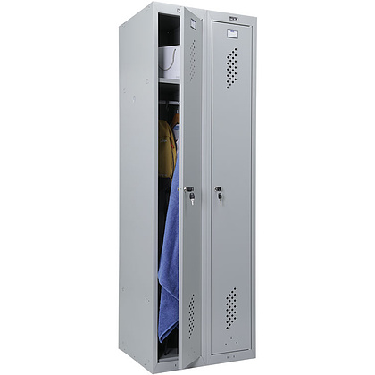 Шкаф для раздевалок усиленный ML 21-60 (600x500x1830 мм)