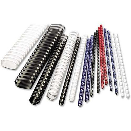 Пружины для перфопереплета, 32 мм, красный (50шт)