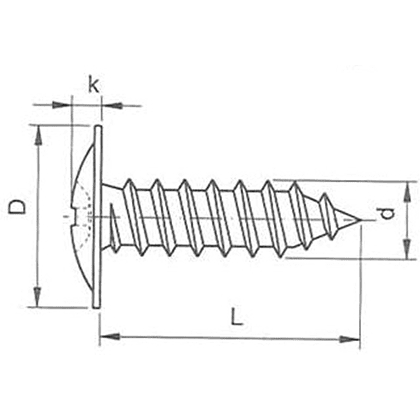 Саморез 4.2х19 мм с прессшайбой, цинк, 1000 шт. - 2