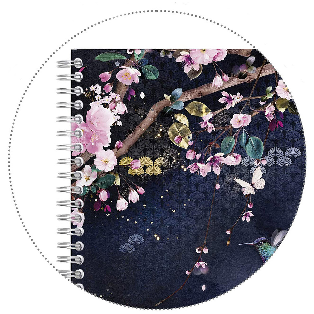 Блокнот "Sakura dream", A5, 74 листа, линовка, ассорти - 6