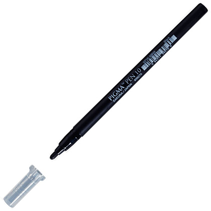 Ручка капиллярная "Pigma Pen10" 0,7 мм, черный