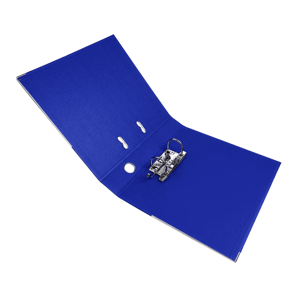 Папка-регистратор "Yesli:", А4, 50 мм, ПВХ, синий - 5