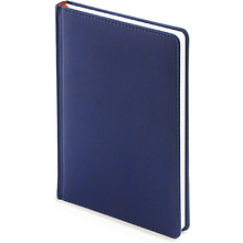 Ежедневник недатированный "Velvet", А4, 272 страницы, темно-синий