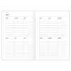 Ежедневник "Бумвинил", А5, недатированный, 320 листов, синий - 3