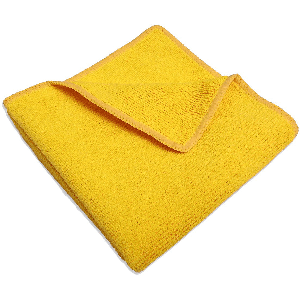 Салфетка из микроволокна, 190г/м2, 30х30 см, желтый, без упаковки