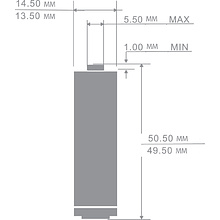 Аккумулятор Camelion NH-AA2700BP2 24/384, 1.2V, 2700 мА/ч, 2 штуки