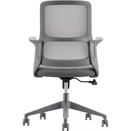 Кресло для персонала EVERPROF Elf, сетка, серый - 5
