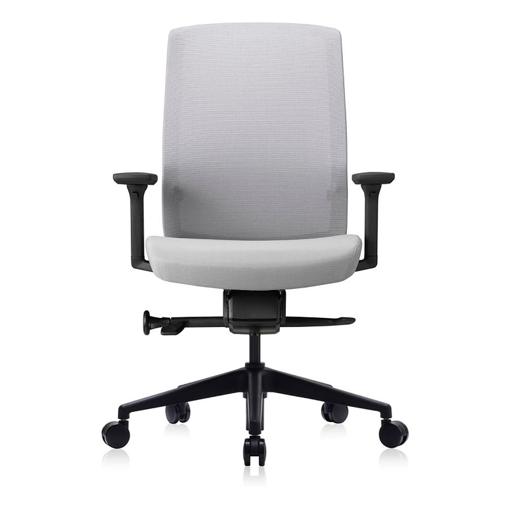 Кресло для руководителя Bestuhl "J1", сетка, ткань, пластик, серый  - 2