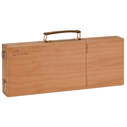 Ящик художника "Сонет" №1, для кистей и красок, 3 секции, бук - 2