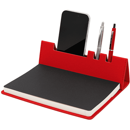 Ежедневник недатированный "La Manche", А5, красный - 2