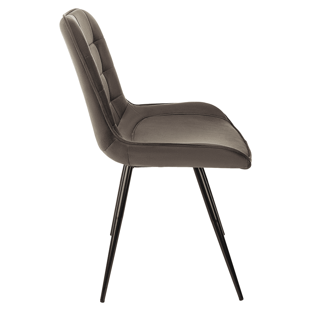 Стул Бюрократ "CH-K2_4", ткань, коричневый, металл, комплект 4 штуки - 5