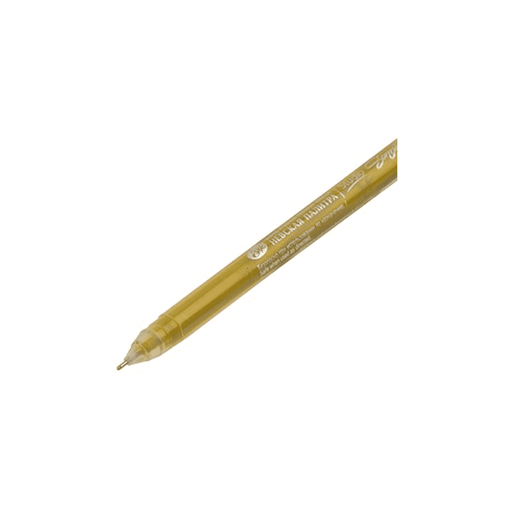 Ручка гелевая "Сонет", 0.5 мм, золото - 3
