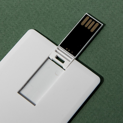 USB Flash накопитель 2.0 "Card", 8 Gb, белый - 6