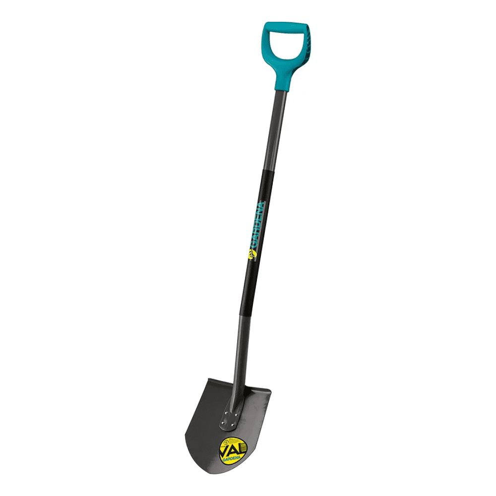 Лопата штыковая val Gardena 77190, 260х210 мм, с черенком 