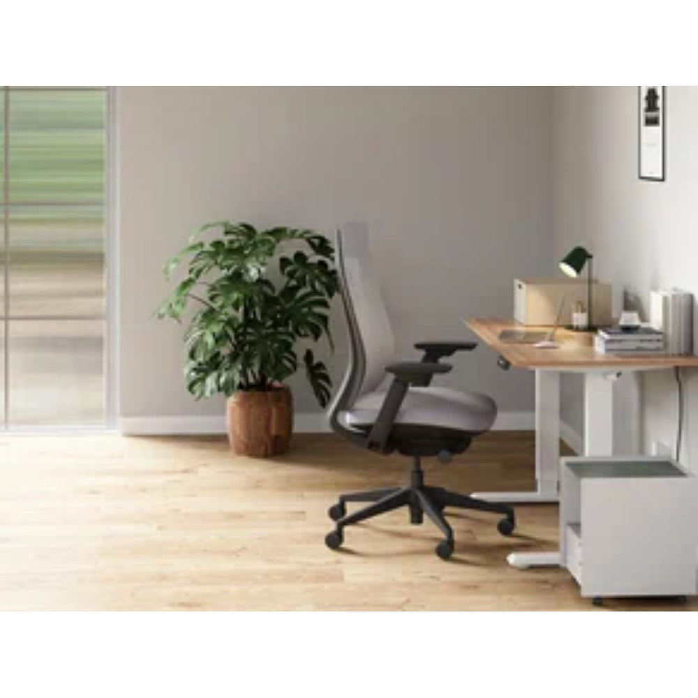 Кресло компьютерное SitZone E-VL002B-BS, сетка, ткань, пластик, серый - 6