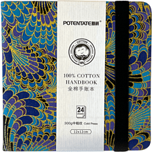 Cкетчбук для акварели "Potentate", холодный пресс