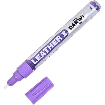 Маркер акриловый для кожи "Darwi" , 2 мм, фиолетовый - 2