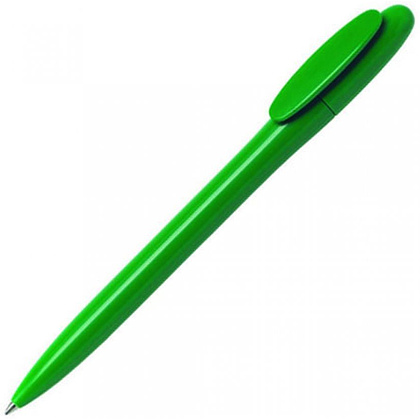 Ручка шариковая автоматическая "Bay С", 1.0 мм, зеленый, стерж. синий