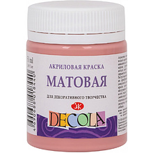 Краска акриловая матовая "Декола", 50 мл