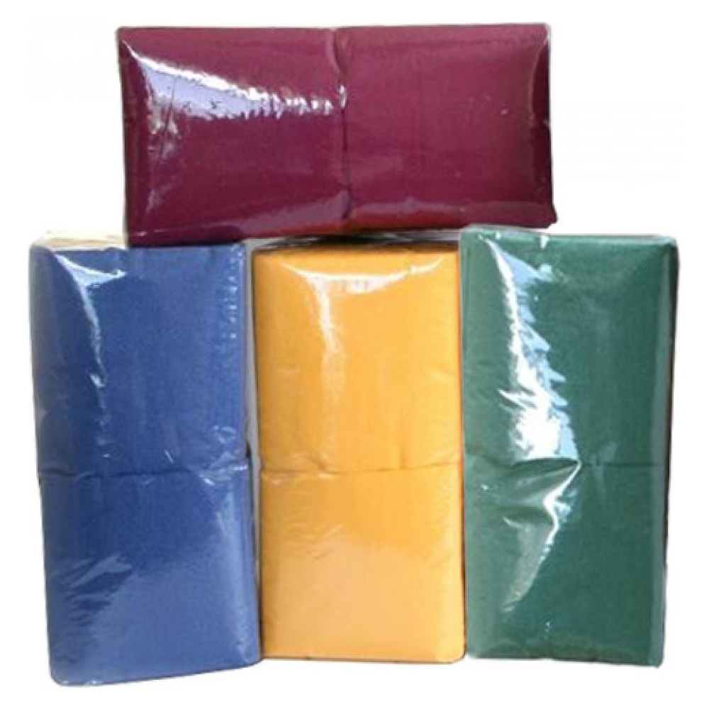 Салфетки бумажные "Бик-пак", 200 шт, 33x33 см, бордовый - 2