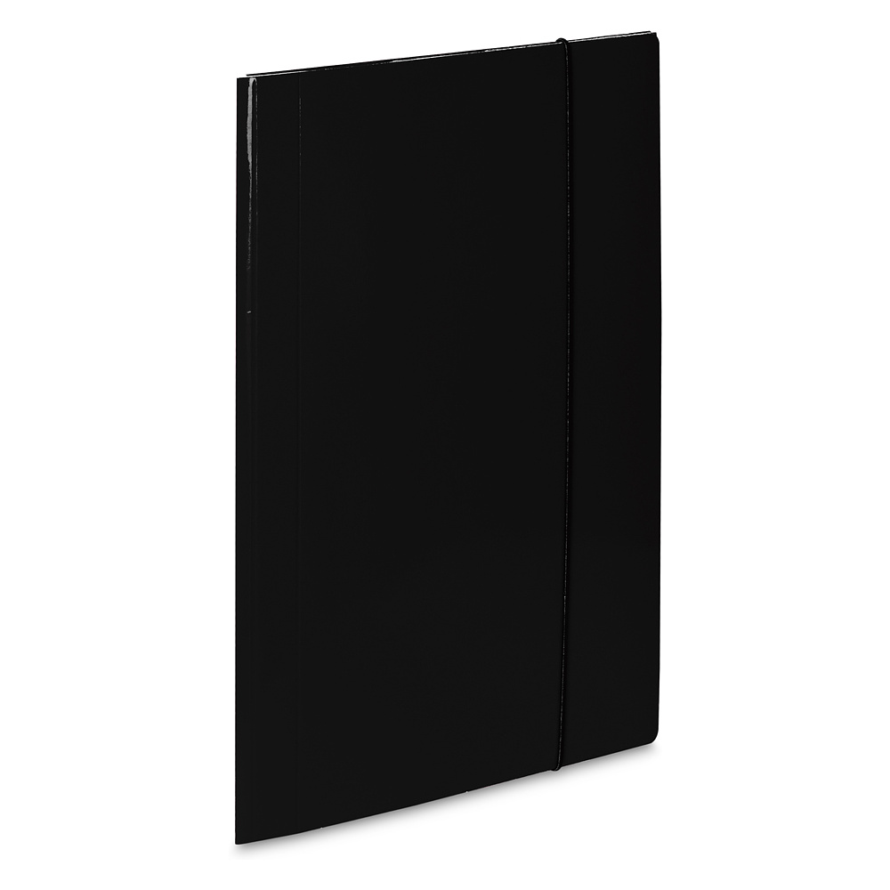 Папка на резинке "VauPe", A4, 20 мм, картон, черный
