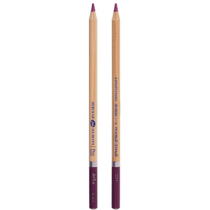 Карандаш акварельный "Белые ночи", 381, розовый темный