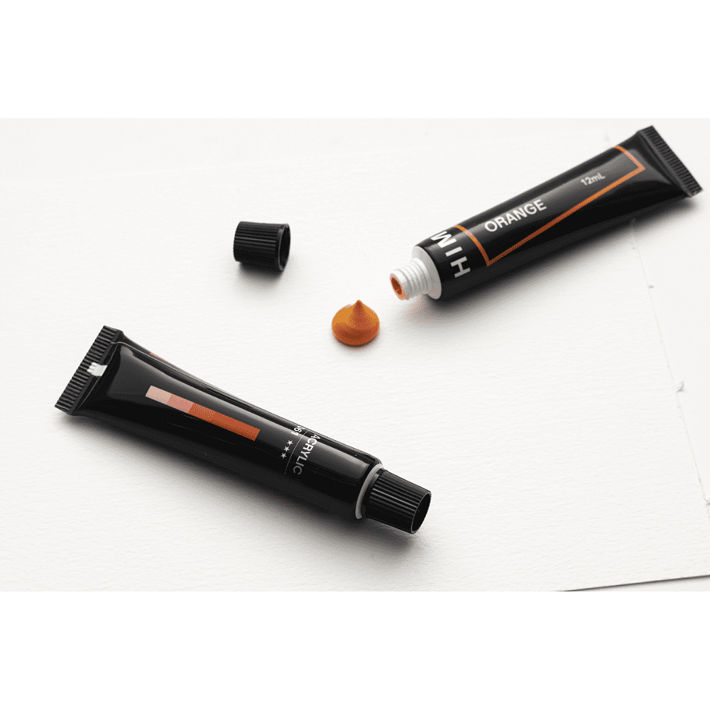 Краски акриловые "Himi.New vision", 24 цвета, тубы - 6