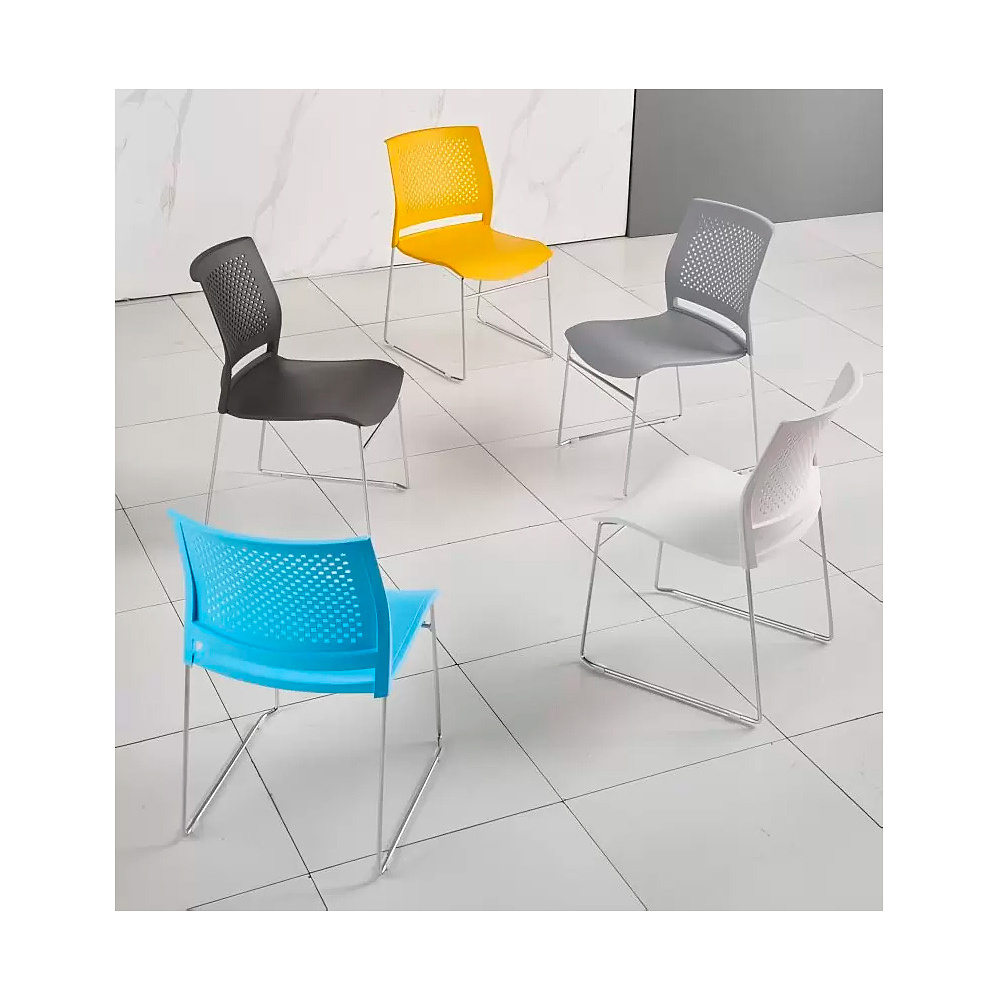 Стул для посетителей EVERPROF Neo, белый - 6