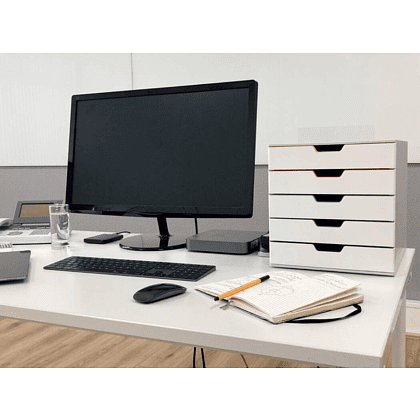 Блок из 5 лотков закрытый "Varicolor", 280x292x356 мм, 5 лотков - 6