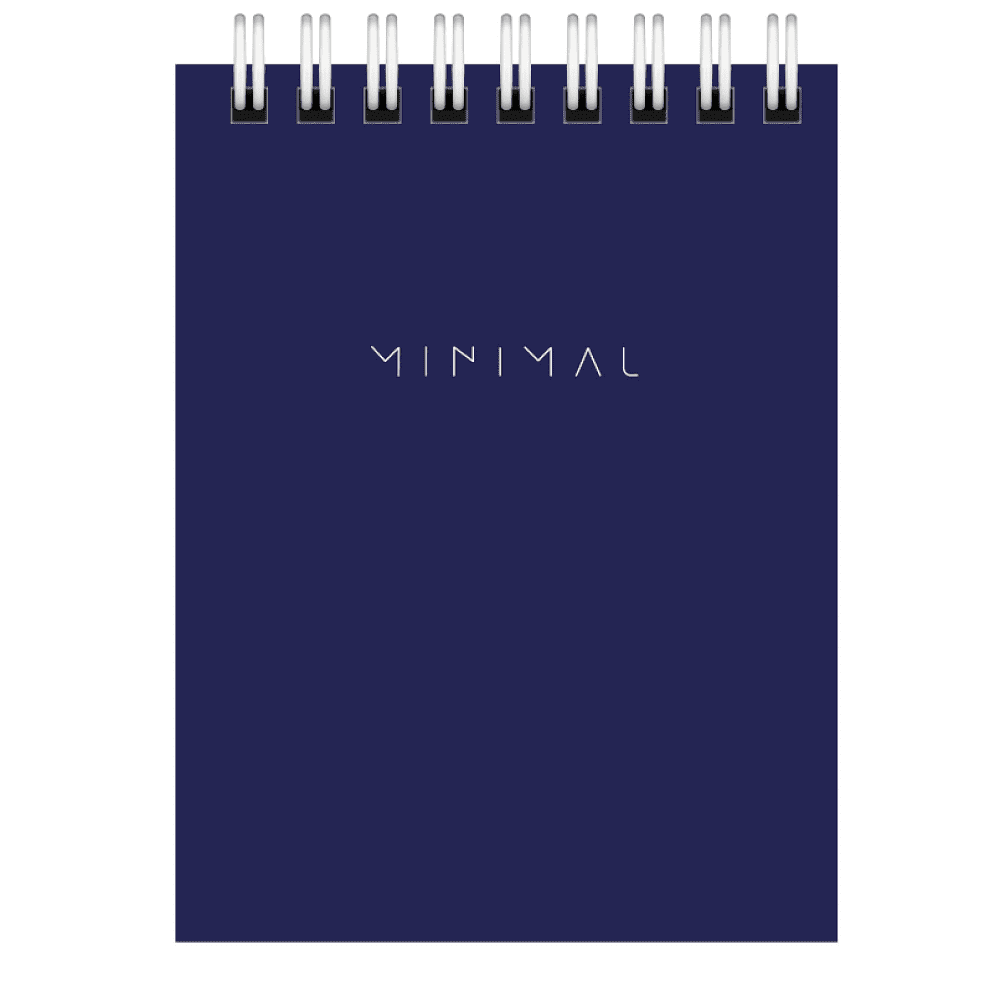 Блокнот "Minimal Classic", А7, 40 листов, клетка, ассорти - 4