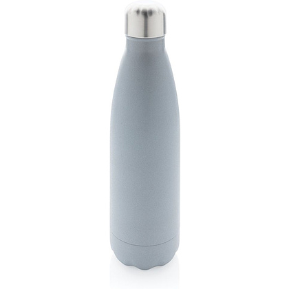 Бутылка для воды "P436.473", металл, 500 мл, серый
