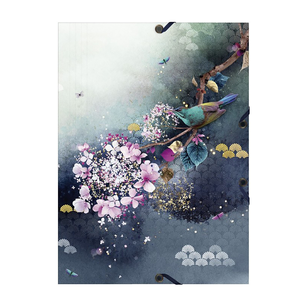 Набор папок на резинках "Sakura dream 2", 24x32 см, 2 шт - 2
