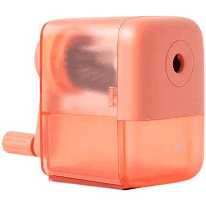Точилка на 1 отверстие "Deli EH2", механическая, коралловый