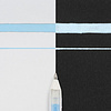Ручка гелевая "Gelly Roll Souffle", 1.0 мм, прозрачный, стерж. голубой - 2