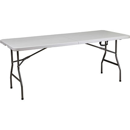 Стол складной 1800х755х730 мм, пластик, белый