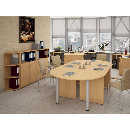 Коллекция Столица шкаф для одежды С-015, 800х355х1880 мм, дуб сонома - 10