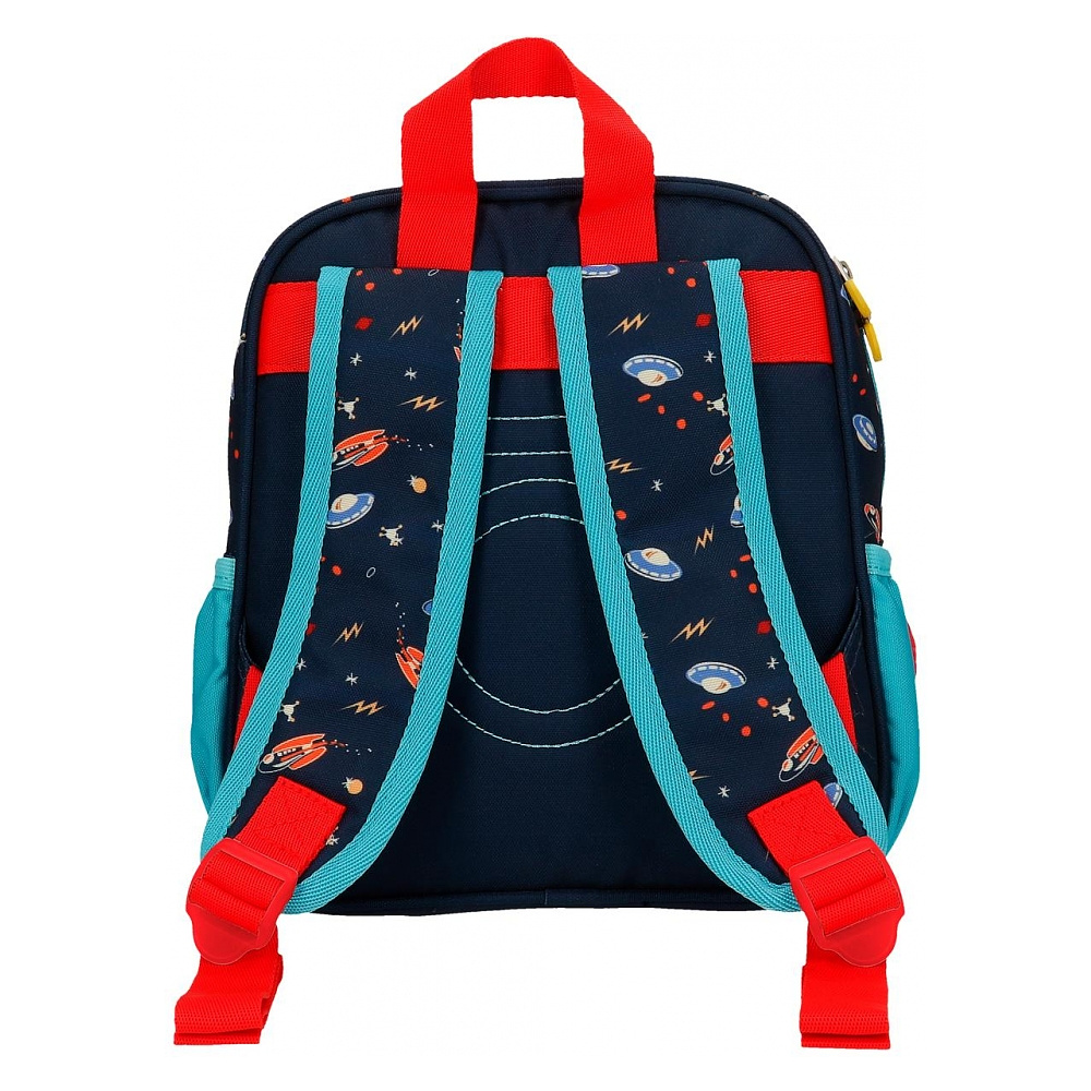 Рюкзак школьный Enso "Outer space" S, синий, черный - 3