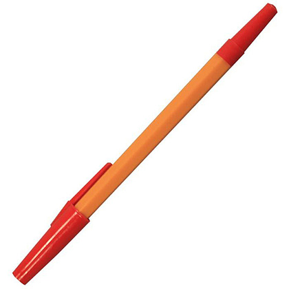 Набор шариковая ручка + стержень, красный - 2