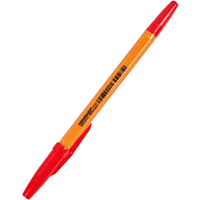 Ручка шариковая "Corvina", 1.0 мм, оранжевый, красный, стерж. красный