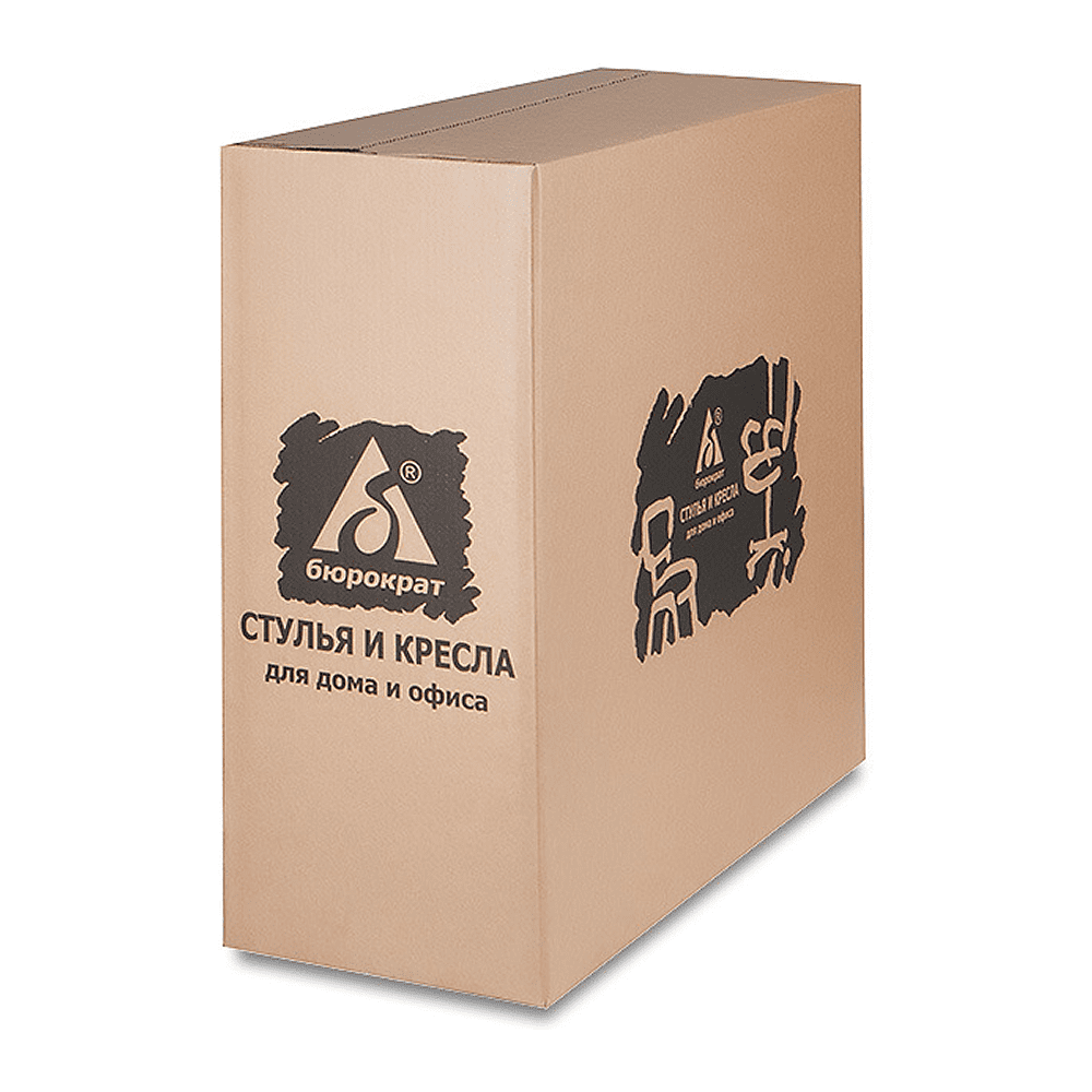 Кресло на полозьях Бюрократ "MC-209", сетка, ткань, металл, черный - 5