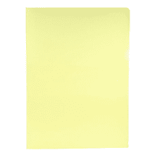 Папка-уголок "Inter-folia", A4, 115 мк, желтый