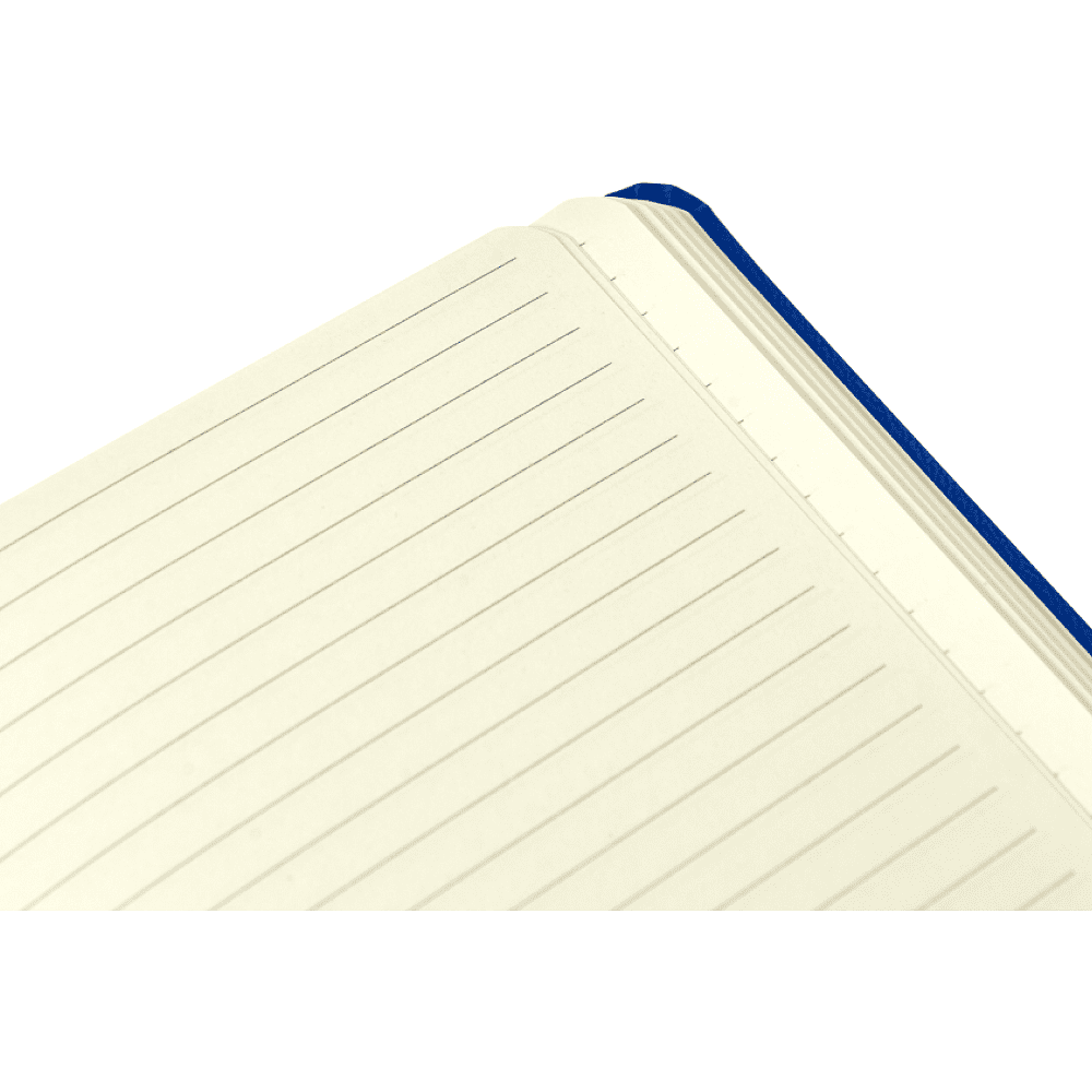 Блокнот "1818-16", А5, 96 листов, на резинке, синий - 4