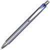 Ручка шариковая автоматическая "Butterflow Click", 0.7 мм, синий, серебристый, стерж. синий - 2