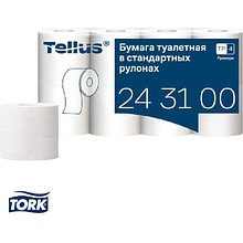 Бумага туалетная Tellus Премиум, TР4, 8 рулонов, 15 м, 3-слоя