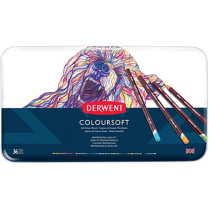 Набор цветных карандашей "Coloursoft", 36 цветов - 2